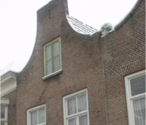 Huis met ingezwenkte halsgevel 