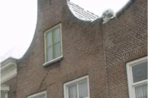 Huis met ingezwenkte halsgevel 